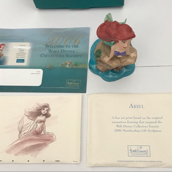 Disney Classics Collection The Little Mermaid, Ariel Sculpture. - Picture 2 of 9